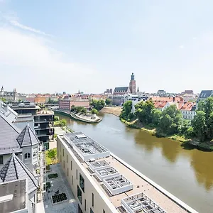 Apartament View Apartment, Free Underground Parking, Square 6 Min, Wrocław